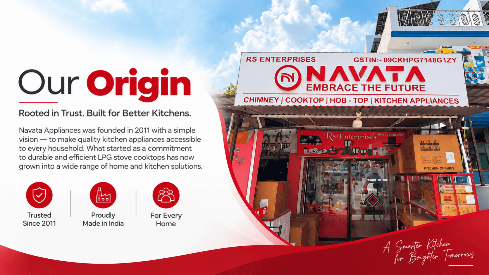 Navata Appliances - Our Origin